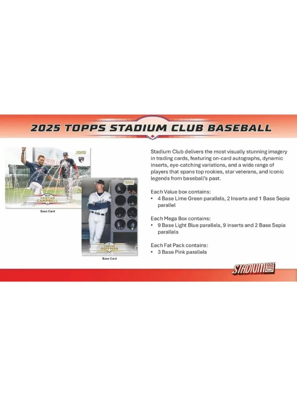 2025 Mega Baseball Trading Card Box | 2 Sepia Parallels | Collectible Sports